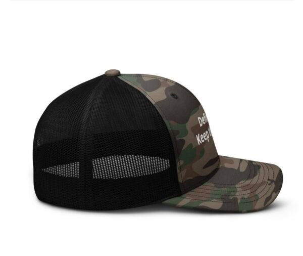Definitely, Keep the Faith Trucker Hat - Image 4